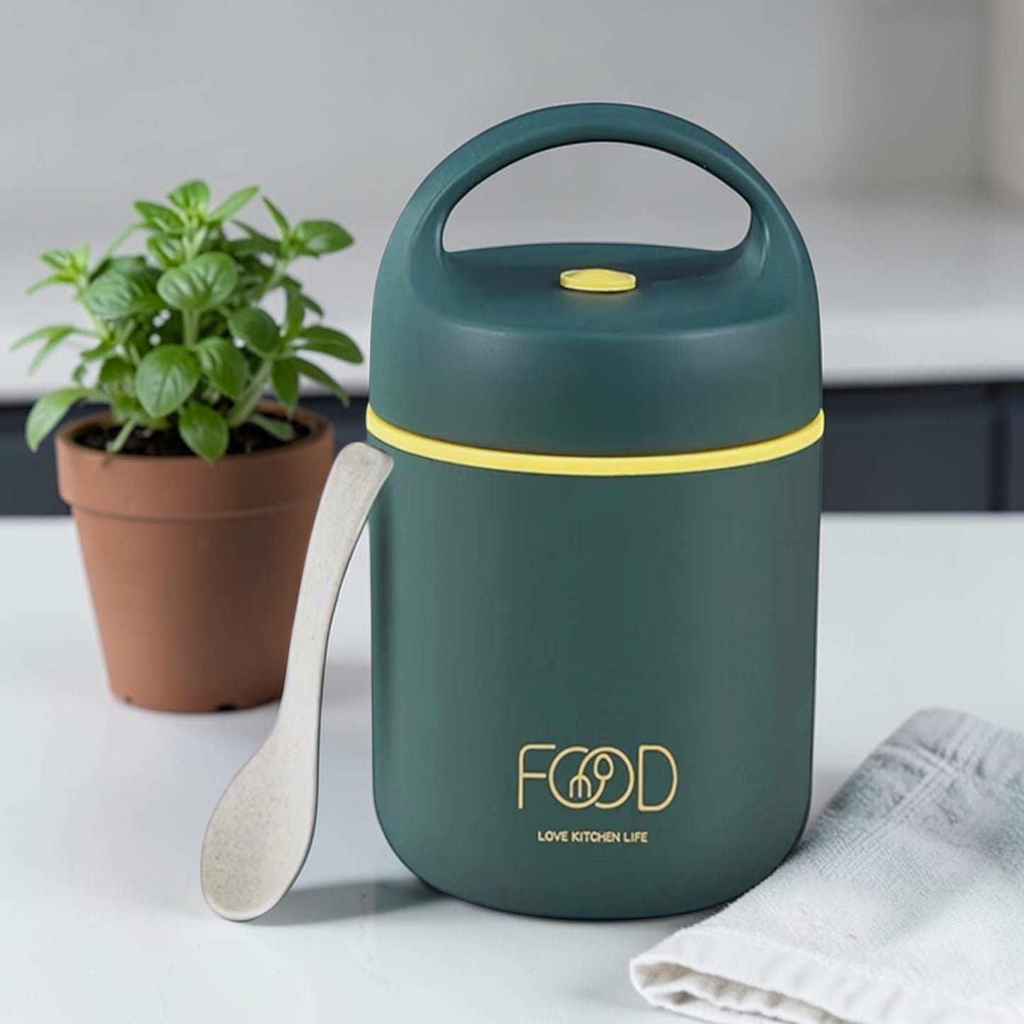 Premium Insulated Lunch Box – Stainless Steel Kids/Adult Lunch Box (460ml)