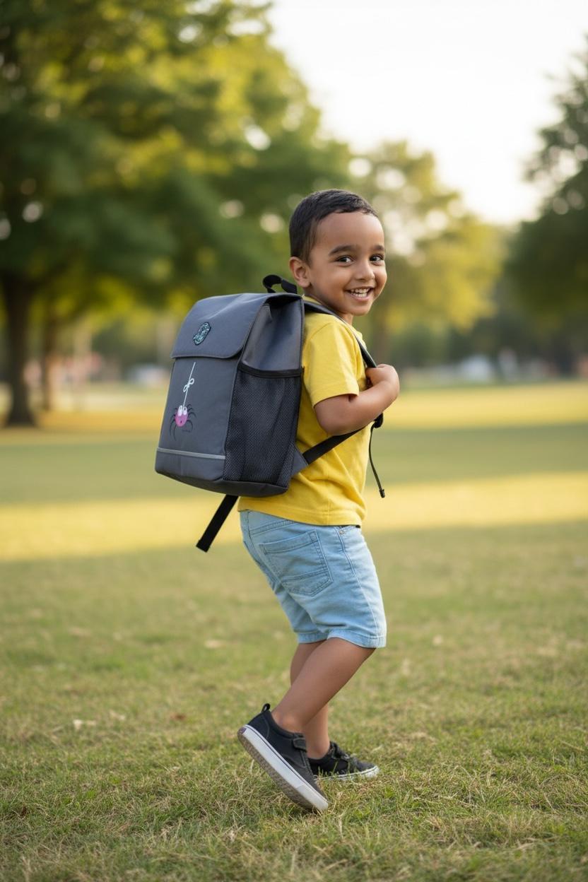 Pack N' Snack™ Kids Backpack 8L – School Bagpack with insulated inside, Lightweight & Durable