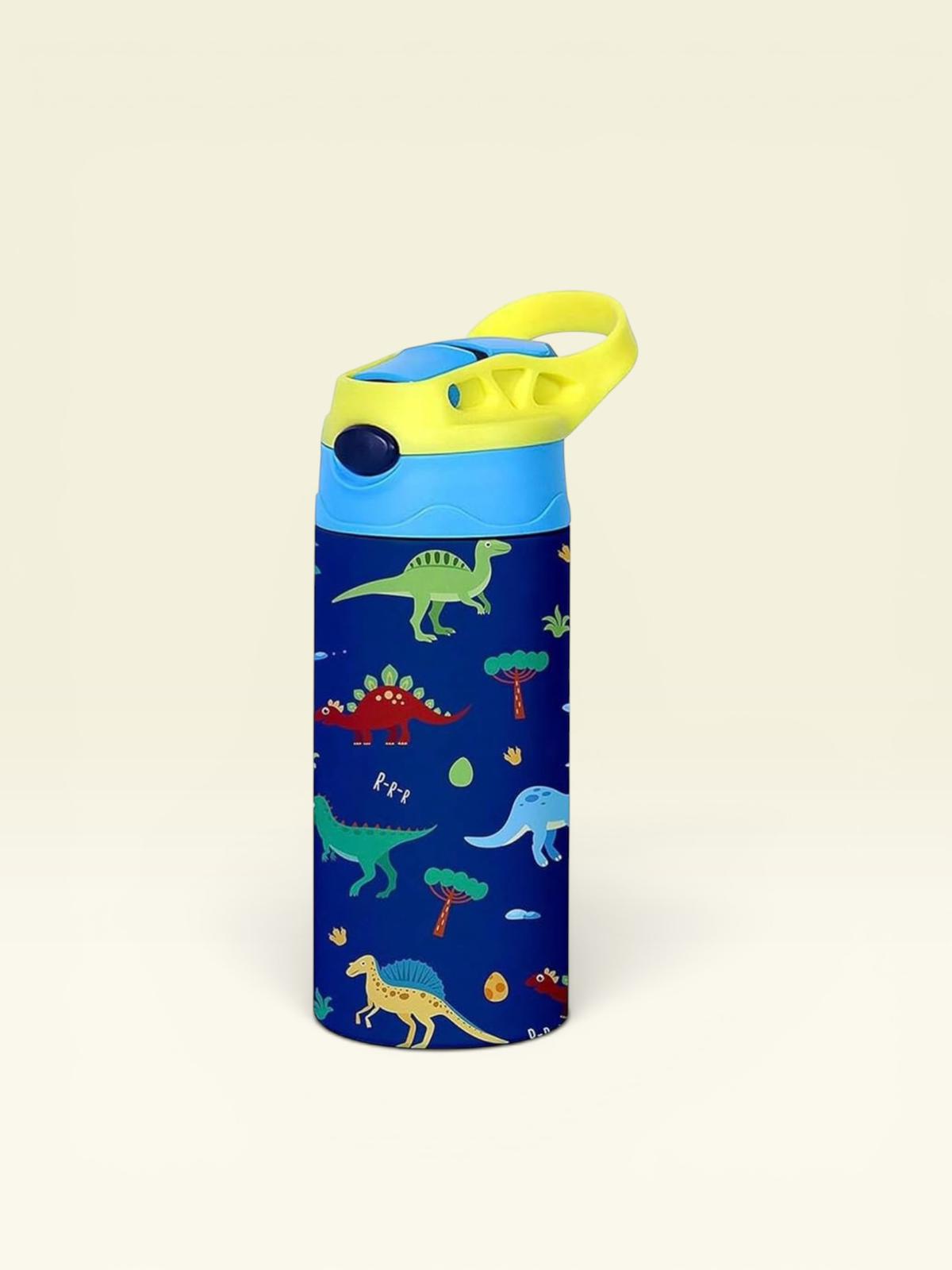 Kids 350ml Insulated SS Water Bottle – Leak Proof, BPA Free with Carry Handle