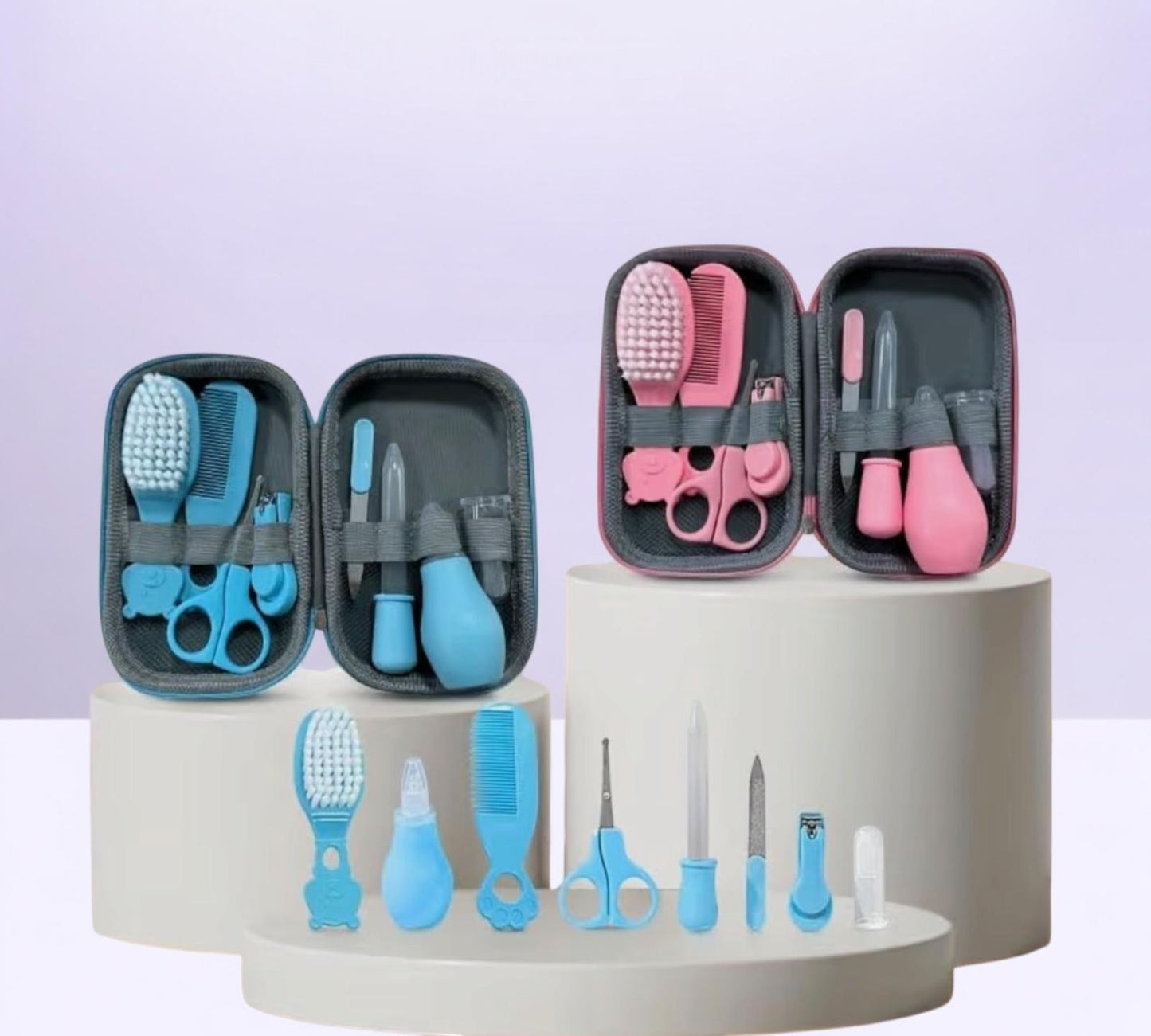Baby Healthcare Grooming Kit - 8Pcs